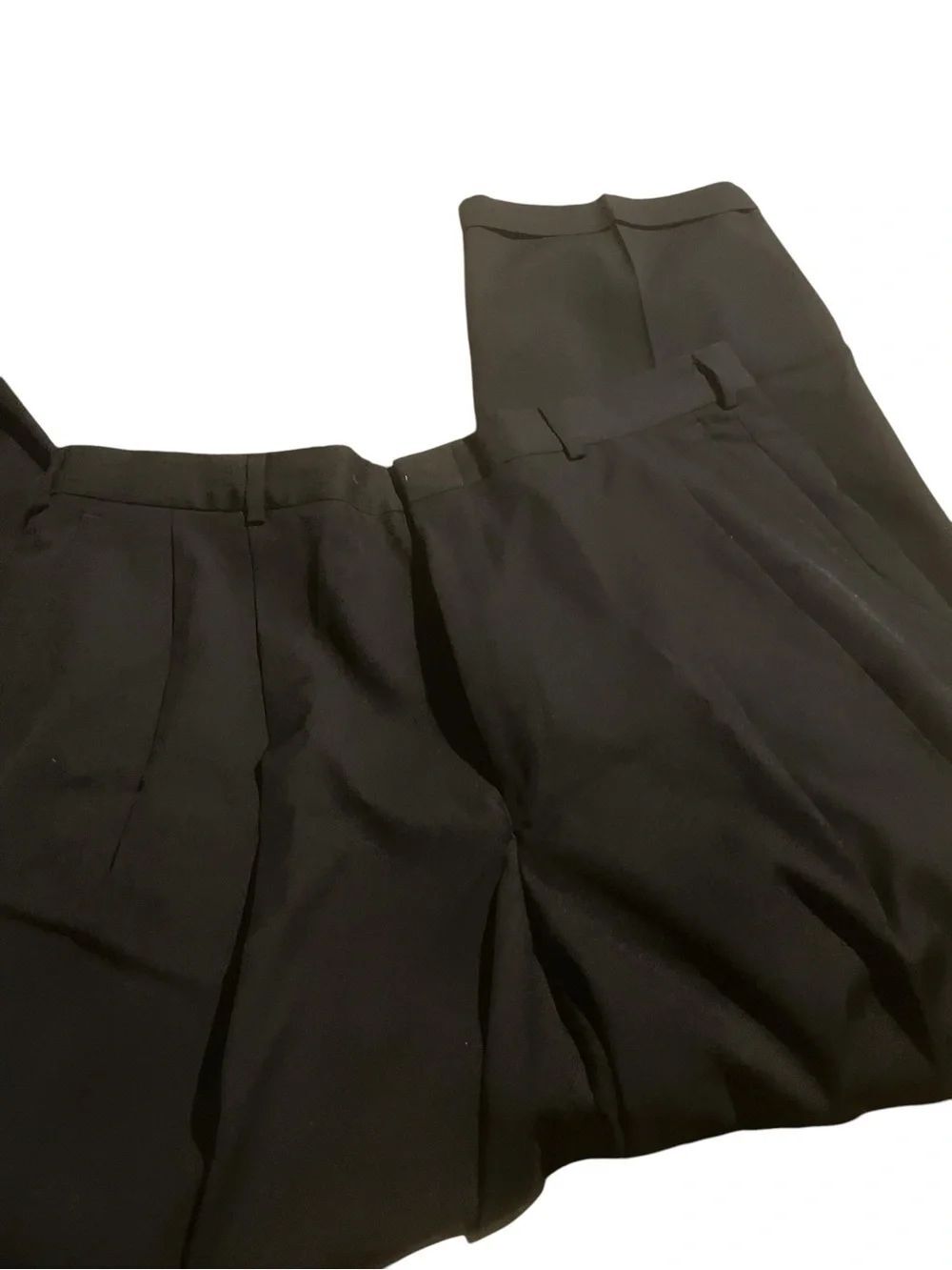 Perry Ellis portfolio size 36 c 30 Black Dress Pants - Classic Pleated Trouser